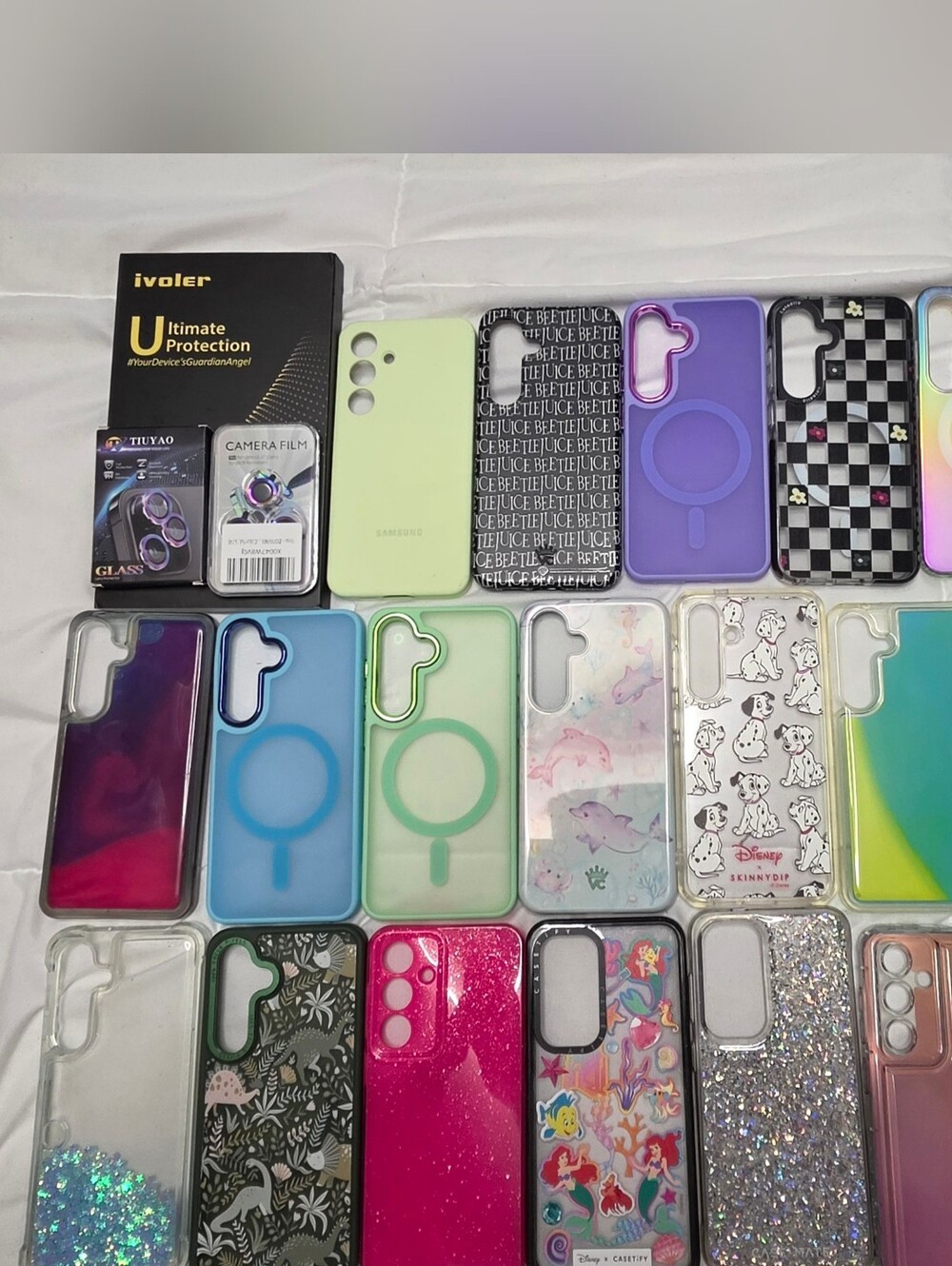 Samsung Galaxy S24 Case Lot & Screen Protectors & Camera Covers
